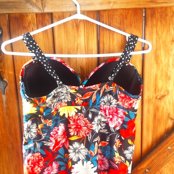 George floral print 1 pc swimsuit - Picture 5 of 7
